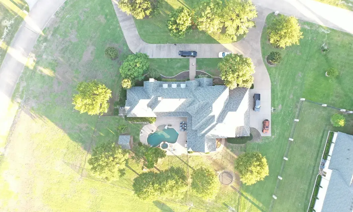 New shingle roof installation on a home in Arlington